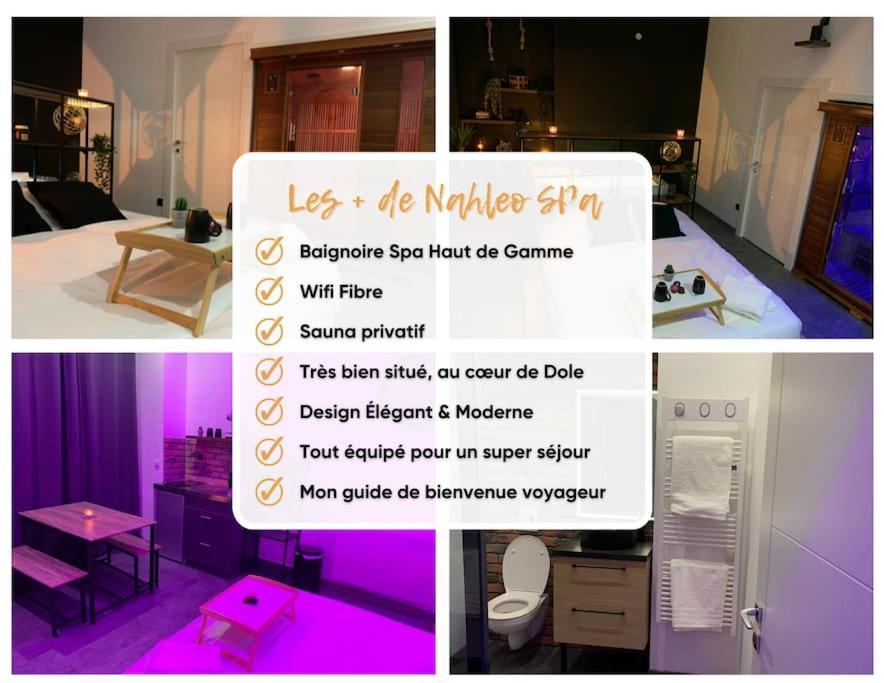 Appartement Spa - Nahleo Industriel Dole Esterno foto